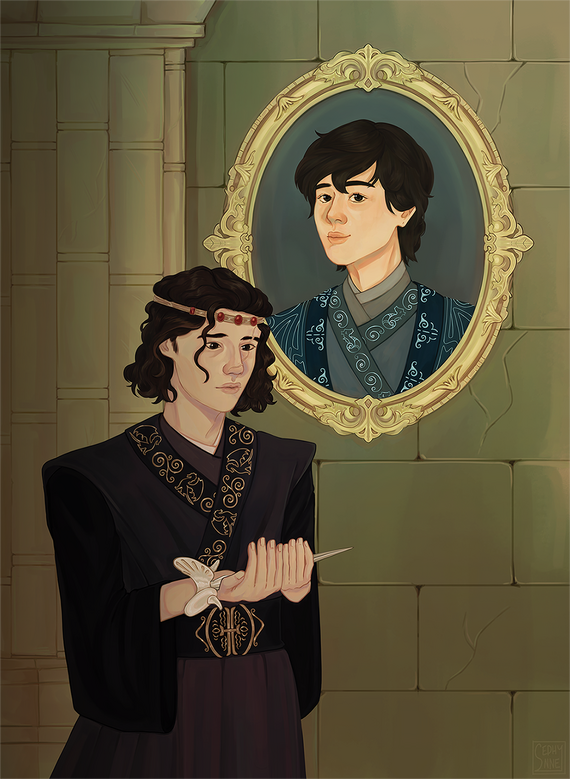 Jacaerys and Lucerys Velaryon, commission